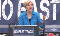 Sen. Warren speaks out against TPP